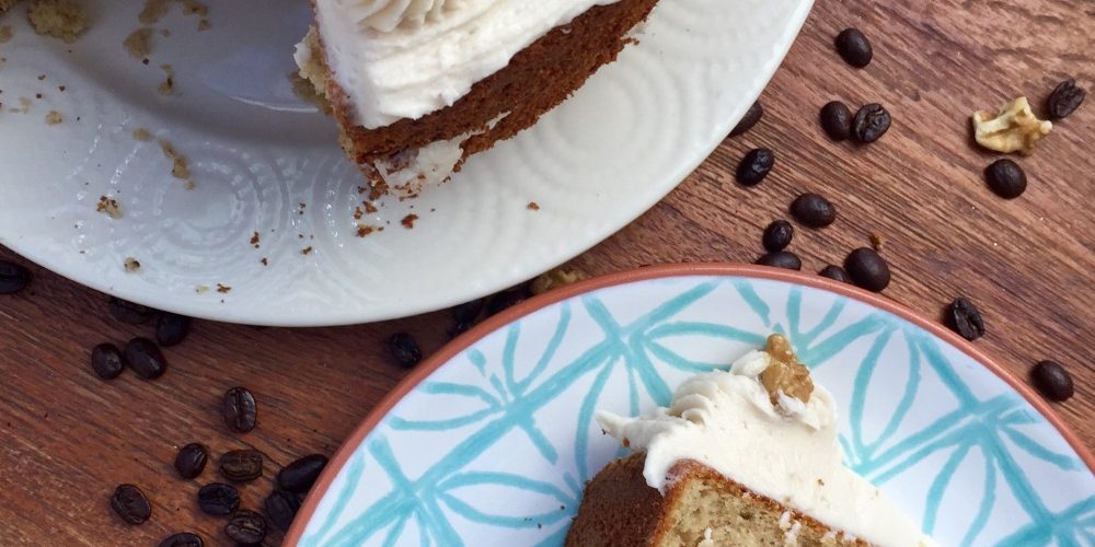 Coffee & Walnut Cake